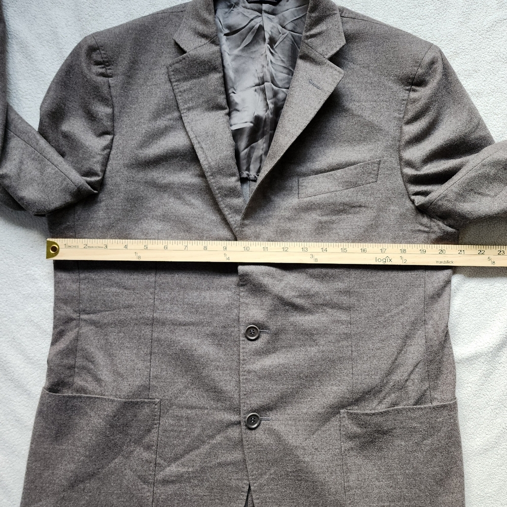 Loro Piana Italian Sweet Felt Wool Single Breaster Blazer - Picture 6 of 12